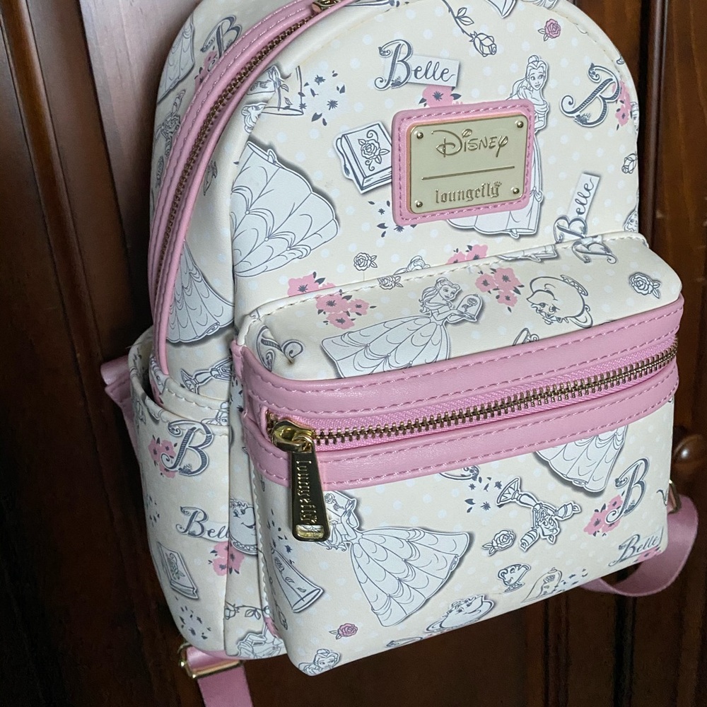 Loungefly Beauty and the Beast mini backpack